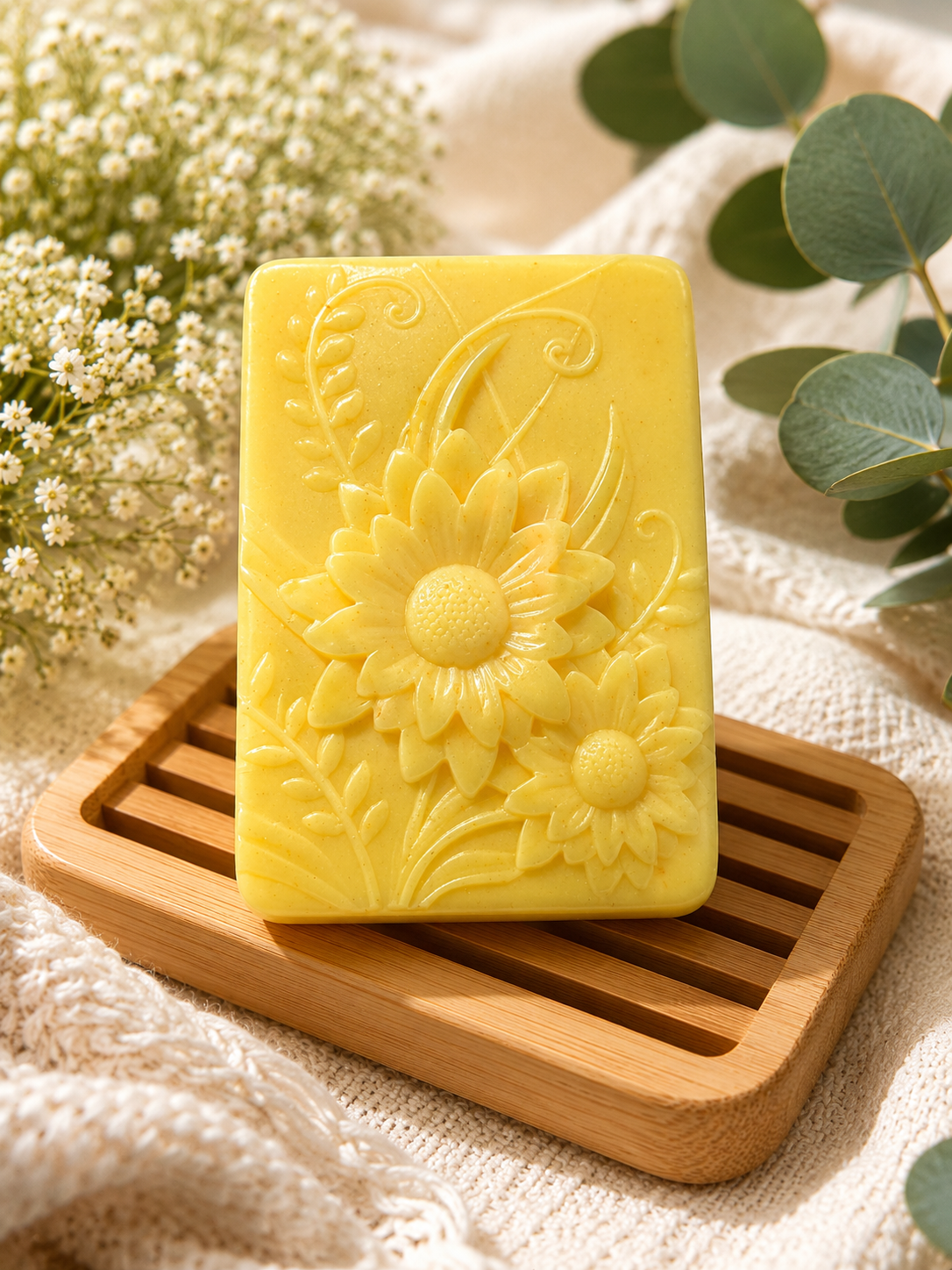 Sunflower Shea Butter Soap