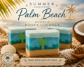 Palm Beach Artisan Soap – Summer Collection | Honey Coconut